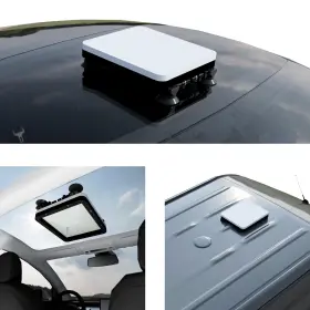 Veritas Vans 860013325824 Starlink Mount Ultra Durable Kit For Campers Rvs Utvs Trucks Cars Vvstarmini-v3