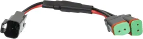 4006263 Vision X Lighting Deutsche Y-pigtail Connector And Wiring Harness