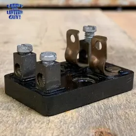 145.522 Volkswagen Vw Bug 1954 / 1955 Screw Terminal Two Fuse Box Early Part Number L