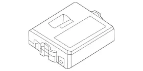 3q0-907-530-ag Volkswagen Genuine Diagnostic Test Connector