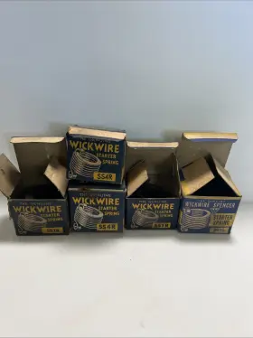 Wickwire Spencer Ss7r Vintage - Starter Spring Set Of 5