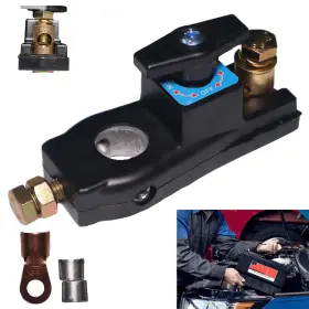 Switch12v Wlitinzsen Han2501 Battery Disconnect Switch12v/24v Heavy Duty Shut Off Switchbattery Ki