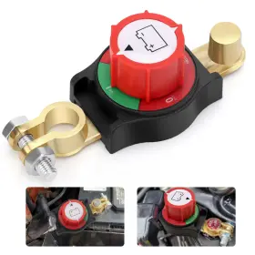12-48v Wowpartspro 655887838699 Top Post Battery Disconnect Switch Marine Cut-off Isolator