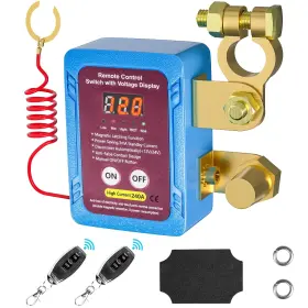 Bk01 Yeyetuo Kill Switch For Car Remote Battery Disconnect 12v 200a With Led Digita