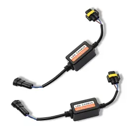 Herympn9 Zeathery H11/h8/h9 Led Bulb Failure Decoder 2 Pcs #h11/h8/h9 Black