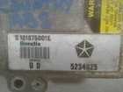 Chassis Ecm Abs Left Hand Front Engine Compartment Fits 91-93 Caravan 647524 Used. Price: $59.36.