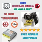 Honda Cr-v Srs Restraint Module Crash Data Removal Reset Repair Service Remanufactured. Price: $49.99.
