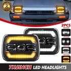 For Accord 1986 1987 1989 Pair 5X7" 7X6" Led Headlights Hi/lo Beam Turn Drl Dot New. Price: $85.49.