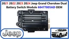 2021 2022 2023 2024 Jeep Grand Cherokee Dual Battery Switch Module 68477805AD New. Price: $200.00.