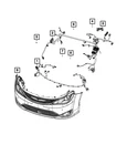 Genuine Mopar Front Fascia Wiring 68247060AG New. Price: $141.57.