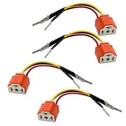 Ceramic H4 9003 HB2 Wiring Harness Headlight Socket, Pigtail New. Price: $10.56.