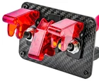 Jegs 11033 3-TOGGLE Panel With Switches Carbon Fiber Construction 3/4 New. Price: $28.06.