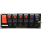 Moroso Rocker Led Switch Panel W/breakers & Usb Ports- 74194 New. Price: $287.85.