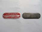 #19 Ford Gpw Jeep Willys Mb Autolite Auto-lite Generator Id Tag Data Plate Used. Price: $14.99.