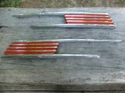 1942-1948 Lincoln Tail Light Fender Trim Molding Extensions 26H-13477 26H-13476 Used. Price: $599.99.