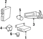 Genuine Mopar Relay 4643880 New. Price: $19.73.