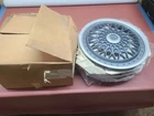 Bbs Style Vintage Aftermarket Hubcaps 15" Wheel Covers Grey Gray Nos Remanufactured. Price: $149.99.