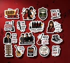 Camp Rock Sticker Pack/disney Channel/jonas Brothers/clear New. Price: $10.00.