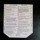 Mercedes W126 Fuse Designation Usa & German Language Version - Two Sided Card New. Price: $20.00.