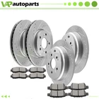 Brake Pads And Rotors Front Rear For Honda Odyssey 2005-07 08 09 10 Drilled New. Price: $191.46.