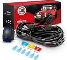 Nilight 14AWG Led Bar Wiring Harness Kit 12V On Off 5PIN Rocker Switch Las New. Price: $45.99.