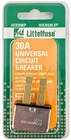 Littelfuse 0UCB030.XP Amp Universal Circuit Breaker New. Price: $24.36.