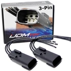 (2) 12V Multi-purpose 3-PIN MX150 Male Connector Adapter W/ 5" Wire Lead Pigtail New. Price: $10.09.