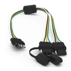 4 Way Y-splitter Plug Universal For Tailgate Bar And Trailer Lights... New. Price: $11.79.