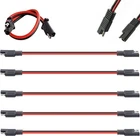 5 Pack 12" 10 Gauge Pin Quick Disconnect Audiopipe Polarized Wire Black New. Price: $17.87.