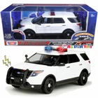 Motormax 1:18 2015 Ford Explorer Police Interceptor Light & Sound 73995 73996 New. Price: $52.99.