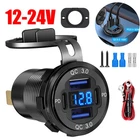 12-24V Port Fast Car Charger QC3.0 & Pd Usb Outlet Socket For Boat Rv Marine New. Price: $13.68.