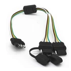 4 Way Y-splitter Plug Universal For Tailgate Bar And Trailer Lights... New. Price: $11.92.
