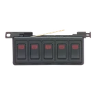 Ecco A9904 Multi Purpose Switch Mounting Panel; For Use With A9901/ A9902/ New. Price: $102.14.