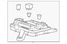 Gm Oem 16-17 Camaro Electrical Relay-fuse Box 84044726 New. Price: $235.94.