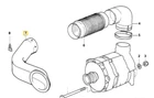 Alternator Cooling Intake For Bmw E-34 New. Price: $89.95.