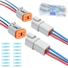 2 Kit Deutsch Dt 4 Pin Grey Female Wiring Harness Pigtail Wire... New. Price: $39.36.