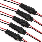 Utsauto 2 Pin Way Waterproof Electrical Connector Wire Harness 16 Awg 5 Sets New. Price: $8.97.