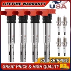 4X Ignition Coil + Spark Plug For Audi A4 Vw Golf Jetta Gti 2.0T UF529 New. Price: $61.95.