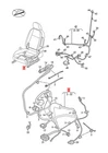 Genuine Vw Atlas Cross Sport Teramont CA3 Cmd Wire Set Left 3CN971471C New. Price: $231.58.