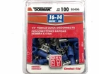 Dorman 85496 16-14 Gauge Female Quick Disconnect, Blue 100 Pack New. Price: $9.89.