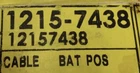4SX30-1C Acdelco Chevrolet Gm Inch Positive Battery New. Price: $25.00.