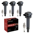 Kacuyelin UF316 Ignition Coil Pack And Iridium Spark Plugs Set Of 4 Compatible New. Price: $71.21.