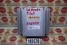 12 13 14 15 Honda Pilot Ac Inverter Unit Control Module 38500-SZA-A11 Oem Used. Price: $62.99.