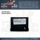 Toyota Corolla 2014 2019 Immobilizer Computer Module Oem 89780-0R070 Used. Price: $125.00.