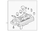 Genuine Gm Fuse Block 20885193 New. Price: $252.30.