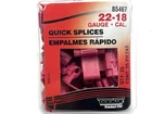 Dorman 85467 22-18 Gauge Splice Electrical Connector Terminal, Red 25 Pack New. Price: $12.59.