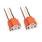 2PCS H4 9003 HB2 Female High Temperature Ceramic Adapter Wiring Harness Socke... New. Price: $31.65.