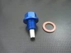 Alloy Magnetic Oil Drain Plug Blue Fit Toyota - Keep Car Pan Clean New. Price: $9.99.