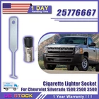 Cigarette Lighter Socket Replace For Chevrolet Silverado 1500 2500 3500 25776667 New. Price: $9.99.