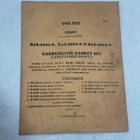 Ford 1938-1955 Barrel Carburetor Gasket Set B2A-9502-B B4A-9502-A New. Price: $14.98.